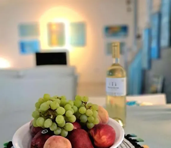 Apartmán Cute Double Storey I Pool & Mykonos Town